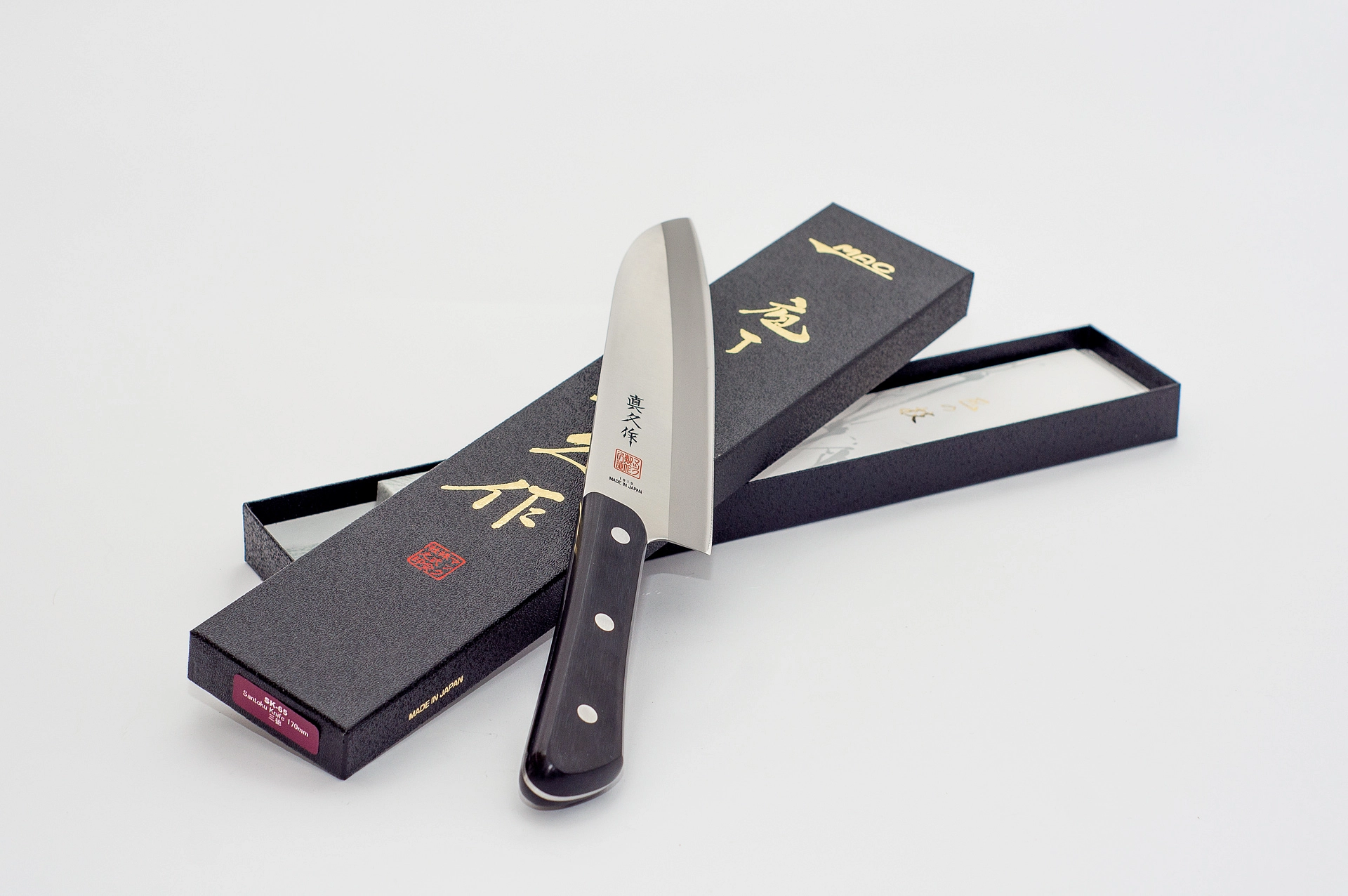 Japan MAC Kitchen Knife Set SK-201 Superior 2 PCS Japanese Santoku SK-65  SK-40